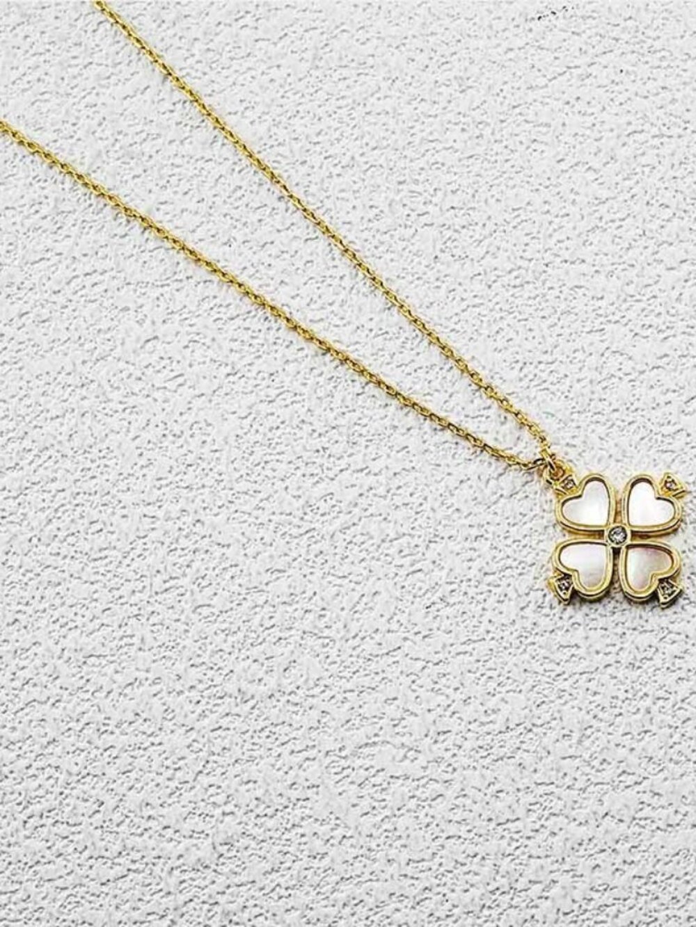 Kate Spade Four-Leaf Clover Earring and Necklace Set